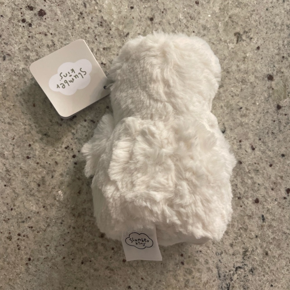 NWT Slumberkins Mini Ivory Owl - Picture 2 of 4